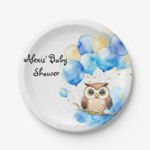 Woodland Owl Babydusche