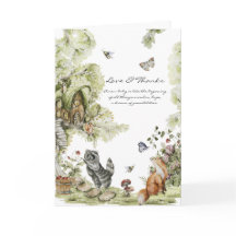 Woodland Picnic | Baby - Dusche für Waldtiere
