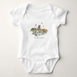 Woodland Picnic | Waldtiere Baby Strampler
