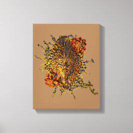 Woodland Spirit Stretched Canvas Print Leinwanddruck