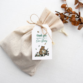 Woodland Storybook Babydusche Danke Geschenkanhänger