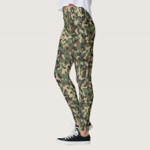 Woodland Tan Brown Green Gray Camouflage Camouflag