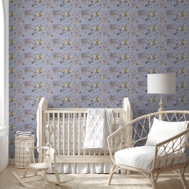 Woodland Thema Kinderzimmer Tapete (Kinder)