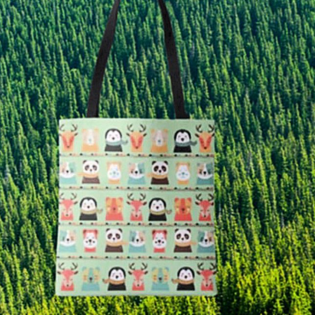 Woodland Whimsy Buddies Tote Bag Tasche (Von Creator hochgeladen)