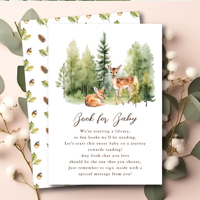 Woodland Wonder Deer Book for Baby Begleitkarte (Von Creator hochgeladen)
