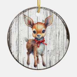 Woodland Wonder - Ornement des cerfs de Noël