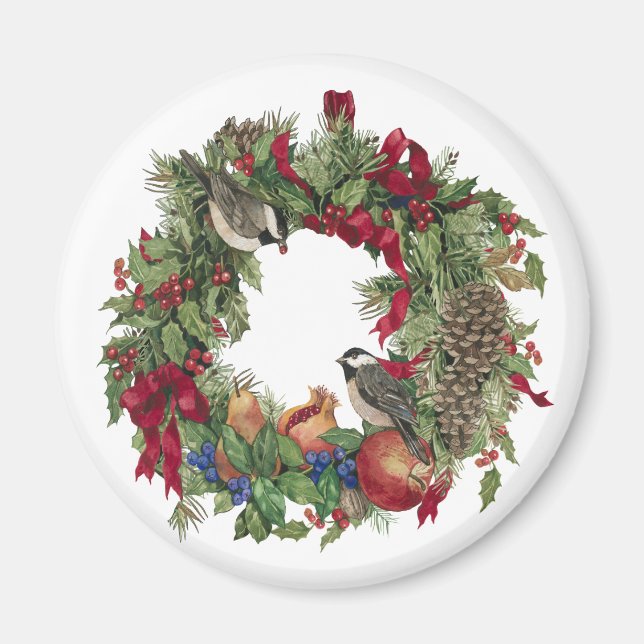 Woodland Wreath Magnet (Vorne)