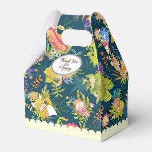 Woodlands Dreamland Navy Blue Favor Box Geschenkschachtel