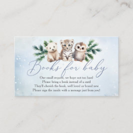 Woodlandtiere Oh Baby Winter Books for baby Begleitkarte