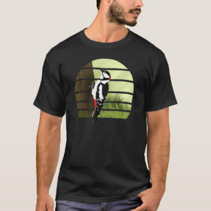 Woodpecker Bird Vogelbeobachter Bird Birdwatcher T-Shirt