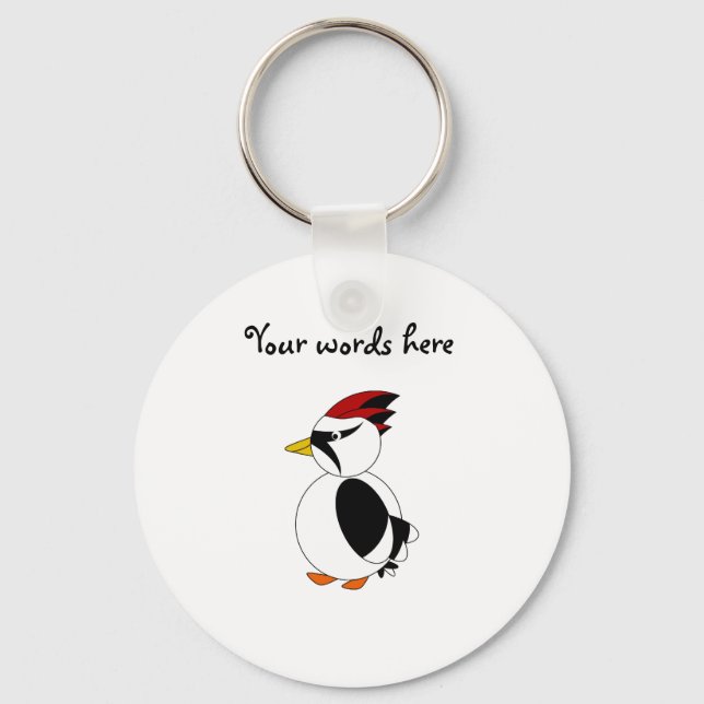 Woodpecker Schlüsselanhänger (Vorderseite)
