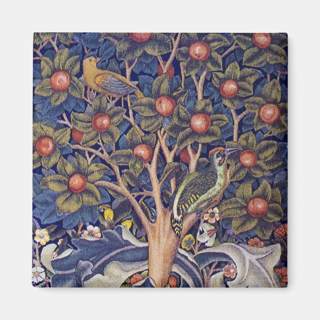 Woodpecker, William Morris Magnet (Vorne)