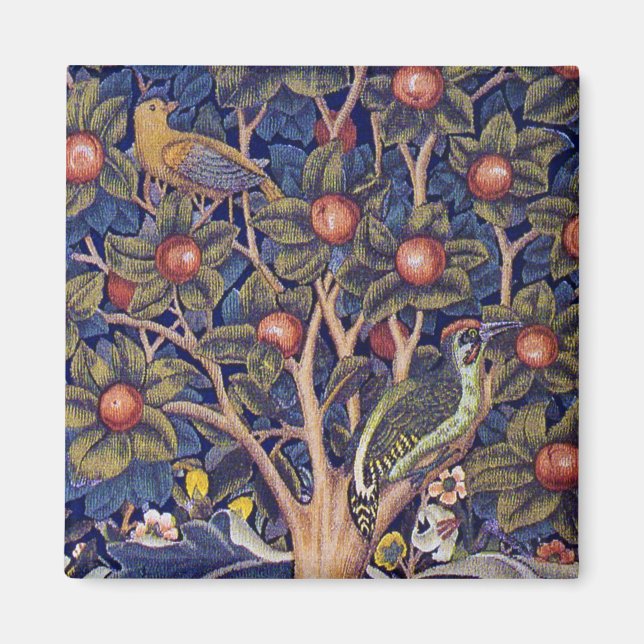 Woodpecker, William Morris Magnet (Vorne)