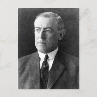 Woodrow Wilson Postkarte