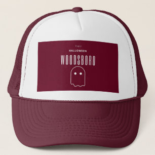 Woodsboro Horror Movie Club Halloween Truckerkappe