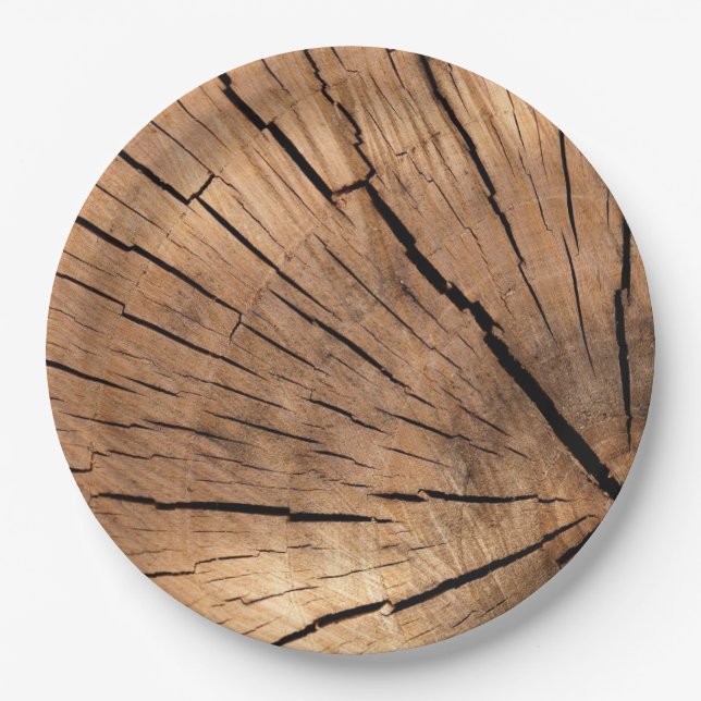 Woodsmen Slice Pappteller (Vorderseite)