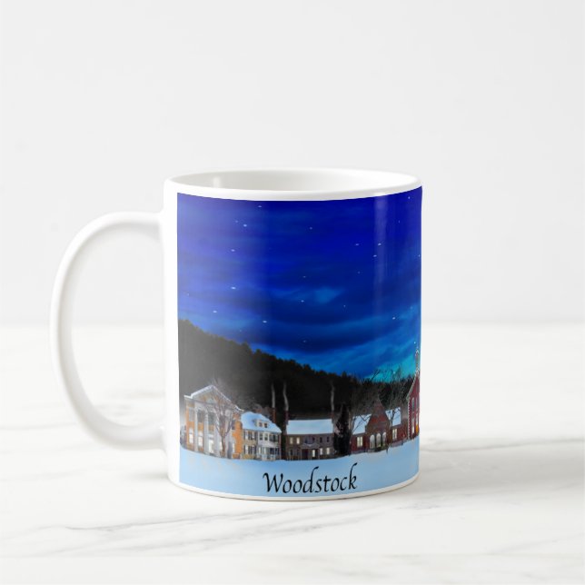 Woodstock, Vermont Kaffeetasse (Links)