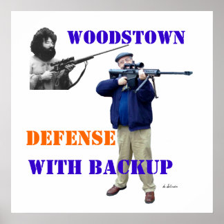 Woodstown Defense with BackUp Poster