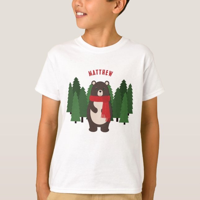 Woodsy Bär T-Shirt (Vorderseite)