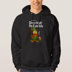 Woodsy Owl Retro Gebt ein Hoot Don't Pollute Hoodie