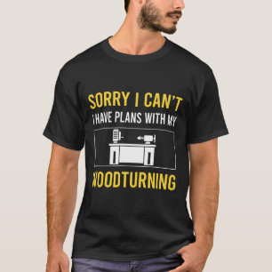 Woodturn Woodturn Wendedrehscheibe T-Shirt
