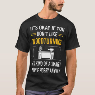 Woodturn Woodturn Wendedrehscheibe T-Shirt