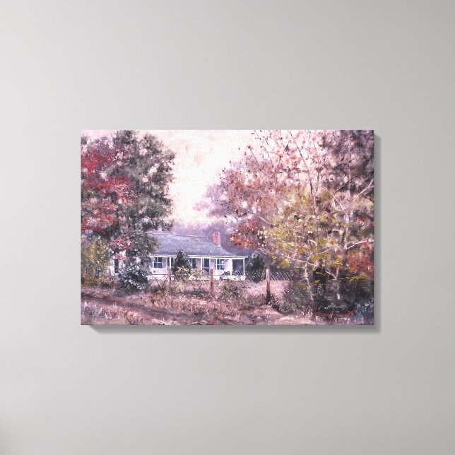 "Woodville Farm" von Max Greiner Jr. Leinwanddruck (Vorderseite)
