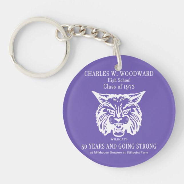 Woodward 50e Porte - clé (Devant)