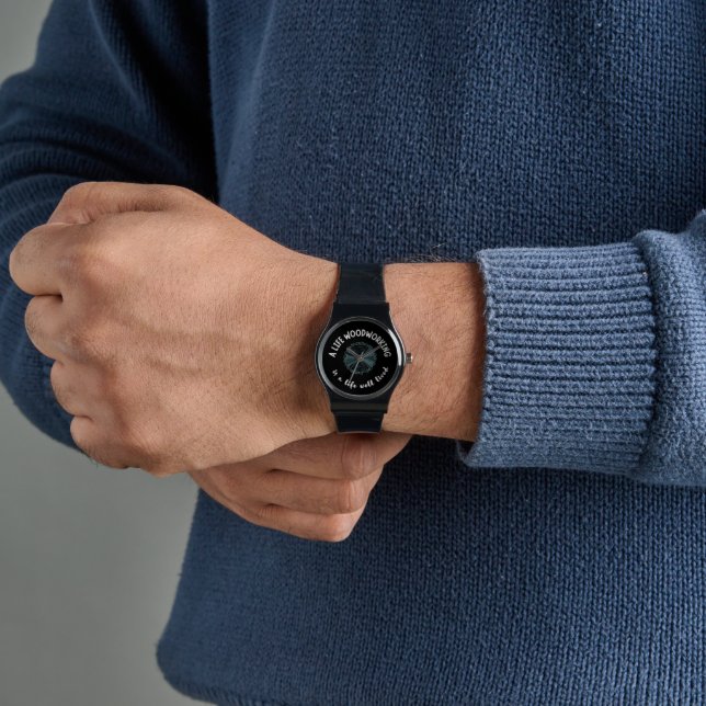 Woodworker Armbanduhr (Hand)