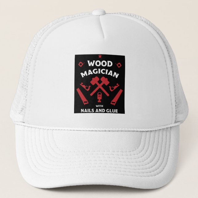 Woodworker Artisan Truckerkappe (Vorderseite)