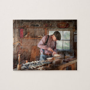 Woodworker - Carving - Carving a duck