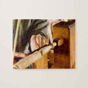 Woodworker - Formung einer Spindel