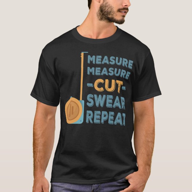 Woodworker Funny Gift Idea custom  rainbow custom  T-Shirt (Vorderseite)