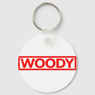 Woody-Briefmarke Schlüsselanhänger