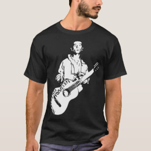 Woody Guthrie Diese Maschine tötet golfmädchenha T-Shirt