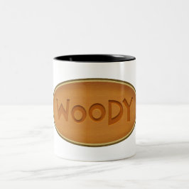 WOODY Two-Tone-KAFFEE-TASSE Zweifarbige Tasse