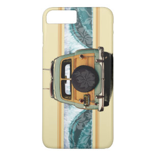 Woody Wave Hawaiian Surf Illustration Case-Mate iPhone Hülle