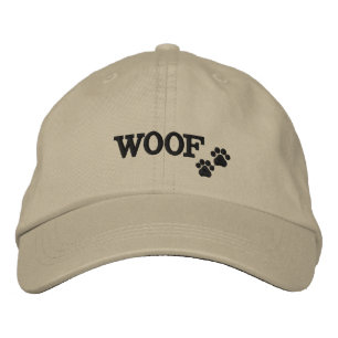 WOOF - Drucken mit besticktem Hut