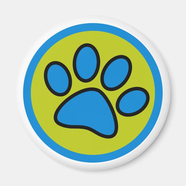 Woof Kühlschrankmagnet (Vorne)