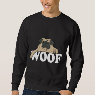 WOOF - Mops (schwarz) Klassischer T - Shirt 36
