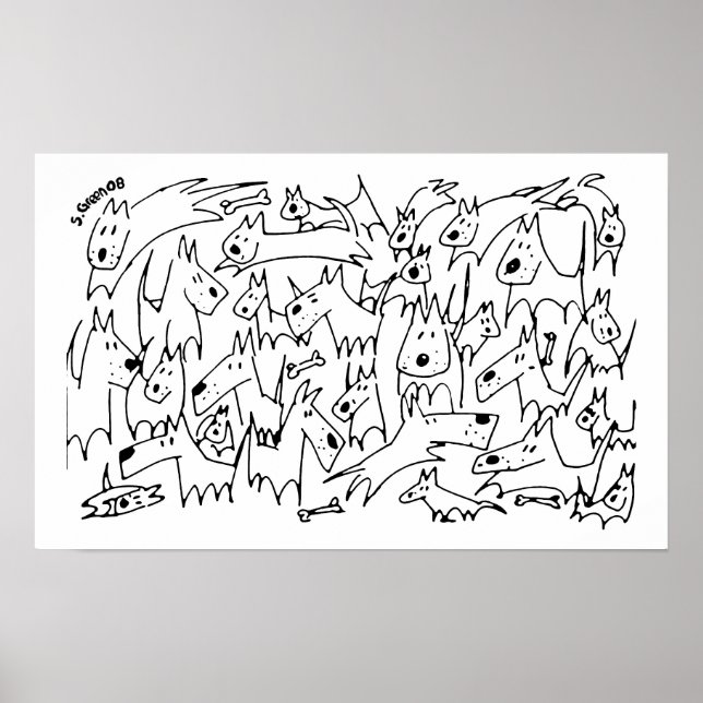 Woof! Poster (Vorne)