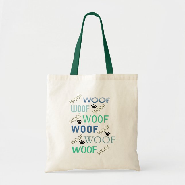 WOOF sur Sac fourre-tout (Devant)