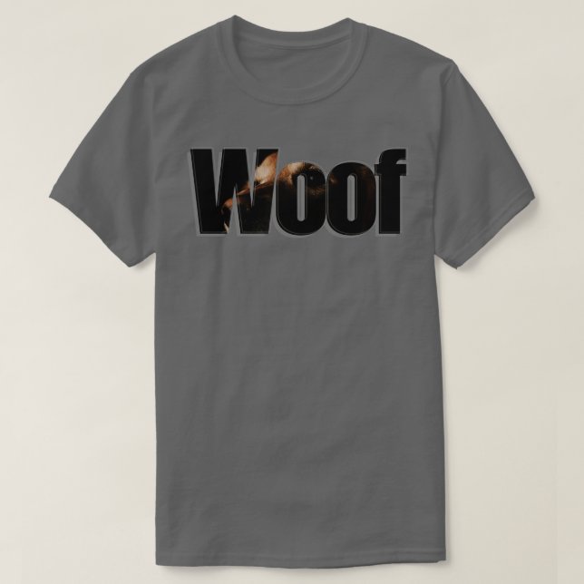 Woof T-Shirt (Design vorne)