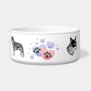 Woof Woof Australian Cattle Dog Napf