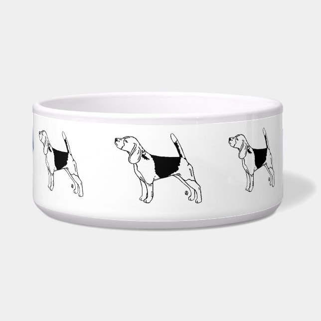 Woof Woof Beagle Napf (Vorderseite)