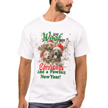 Woof You A Frohe Christmas Dog