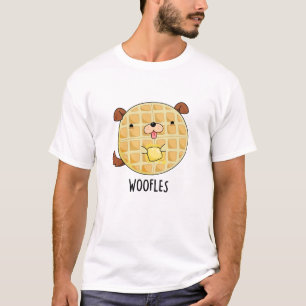 Woofles Funny Doggy Waffle Pub T-Shirt