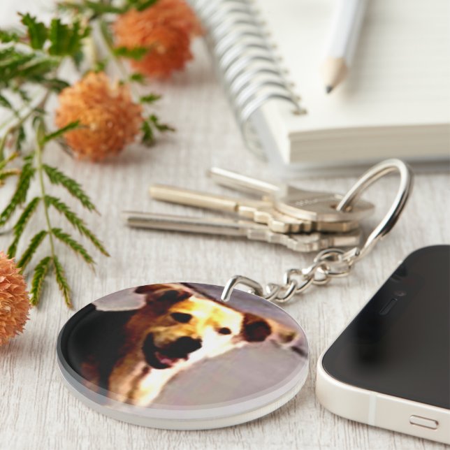 Woofs N' Wags Schlüsselanhänger (Vorderseite rechts)