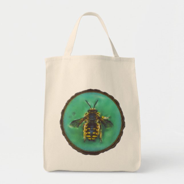Wool Carder Bee Tragetasche (Vorne)