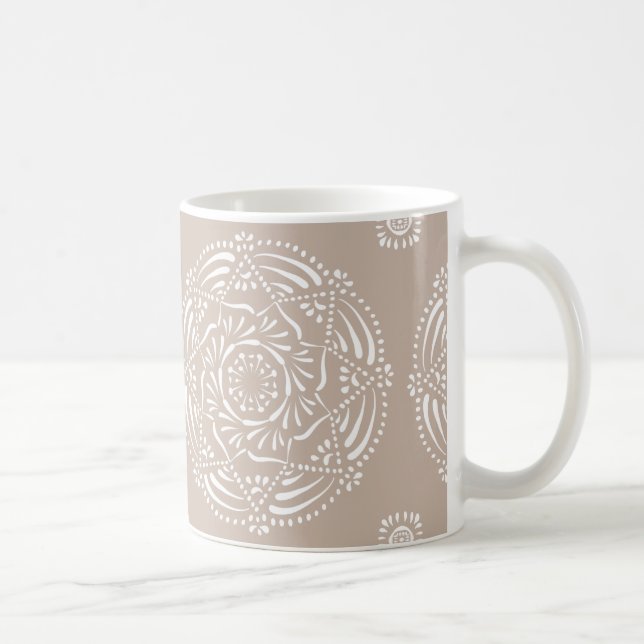 Wool Mandala Kaffeetasse (Rechts)